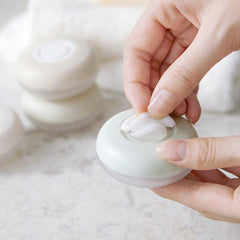 Portable Travel Dispenser Set 4Pcs Round Liquid Emulsion Storage Box