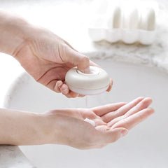 Portable Travel Dispenser Set 4Pcs Round Liquid Emulsion Storage Box