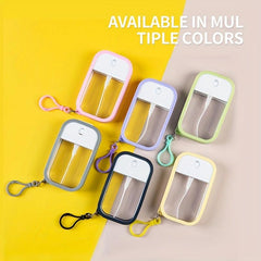 Refillable Portable Card Spray Bottle with Fine Mist for Perfume Hand Sanitizer