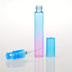 6pcs Colorful Mini Perfume Spray Bottles Fine Mist 8ml Ombre Colors