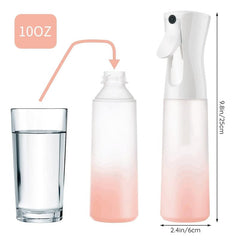 Matte Pink Curly Hair Fine Mist Spray Bottle for Smooth Hair