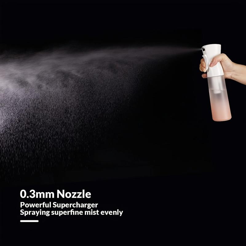 Matte Pink Curly Hair Fine Mist Spray Bottle for Smooth Hair