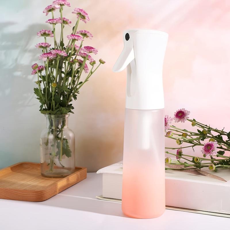 Matte Pink Curly Hair Fine Mist Spray Bottle for Smooth Hair