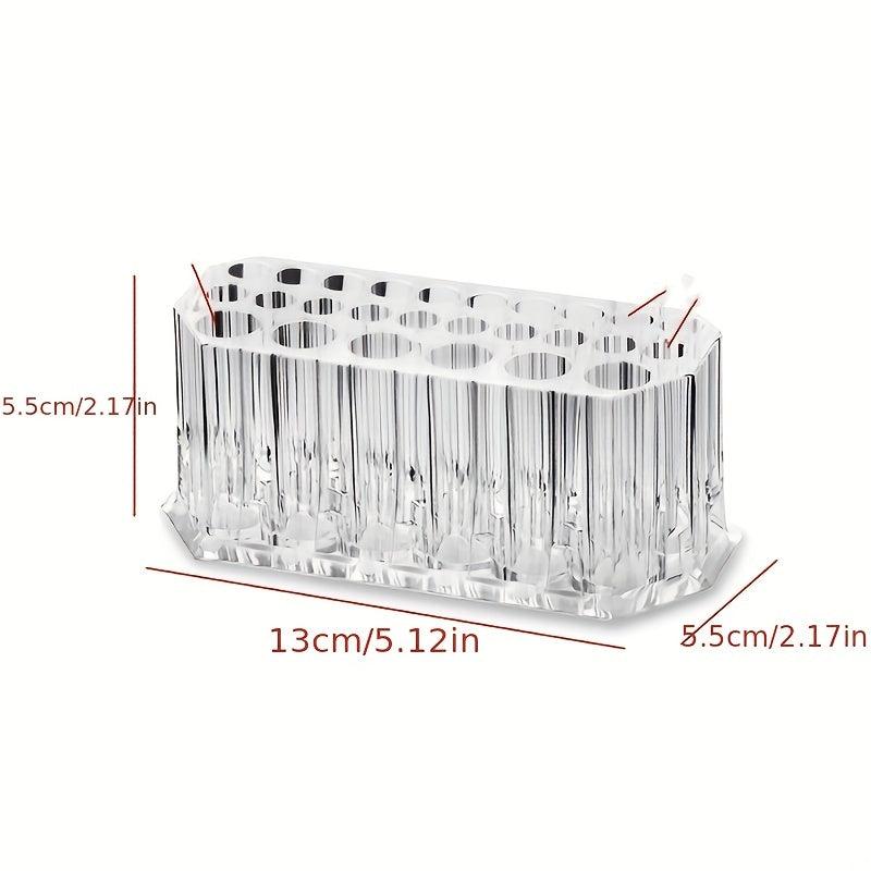 Acrylic Eyeliner Lip Liner Organizer Makeup Pen Cosmetic Display Case