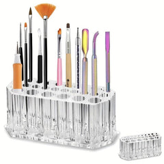 Acrylic Eyeliner Lip Liner Organizer Makeup Pen Cosmetic Display Case