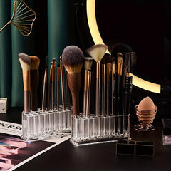 Acrylic Eyeliner Lip Liner Organizer Makeup Pen Cosmetic Display Case