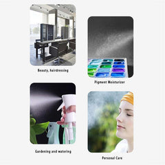 300ml Gradient Makeup Water Alcohol Spray Bottle for Hair Styling