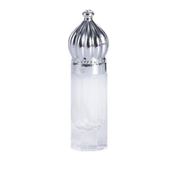 Vintage Glass Perfume Roller Bottle Crown Cap Essential Oil Travel Access
