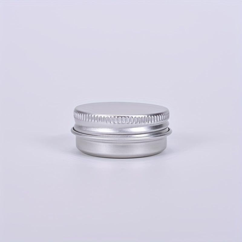 10pcs Aluminum Pot Jars Refillable Containers With Lid For Eye Cream
