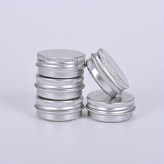 10pcs Aluminum Pot Jars Refillable Containers With Lid For Eye Cream