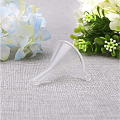 2pcs Plastic Funnels Small Filling Empty Bottles Mini Packing Tools For Travel