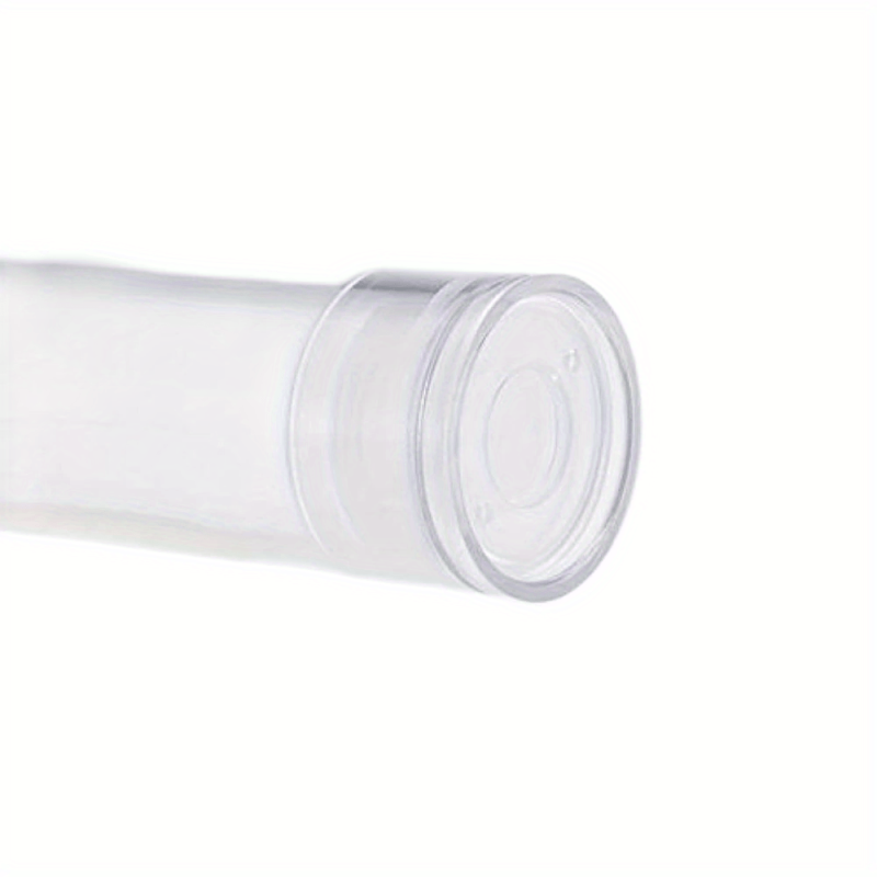 6Pcs Clear Airless Pump Bottle Empty Travel Size Dispenser Makeup Storage Vial