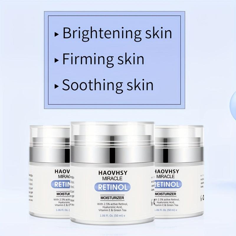 Retinol Collagen Face Moisturizer with Vitamin C & Hyaluronic Acid