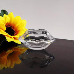5g Lip Shape Clear Jars Pot 1pc With Lid
