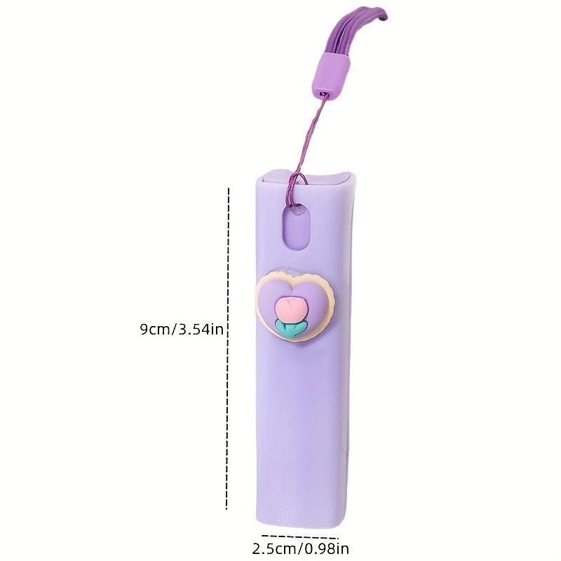 Refillable Mini Cologne Spray Bottle with Animal Decor