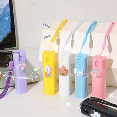 Refillable Mini Cologne Spray Bottle with Animal Decor