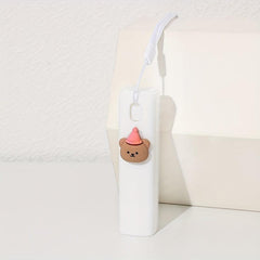 Refillable Mini Cologne Spray Bottle with Animal Decor