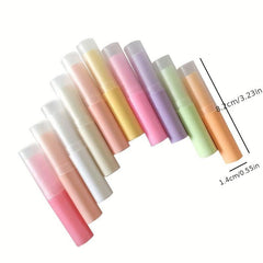 5 Mini Lip Balm Tubes with Caps 3g Capacity Convenient Portable
