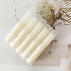 5 Mini Lip Balm Tubes with Caps 3g Capacity Convenient Portable
