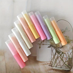 5 Mini Lip Balm Tubes with Caps 3g Capacity Convenient Portable