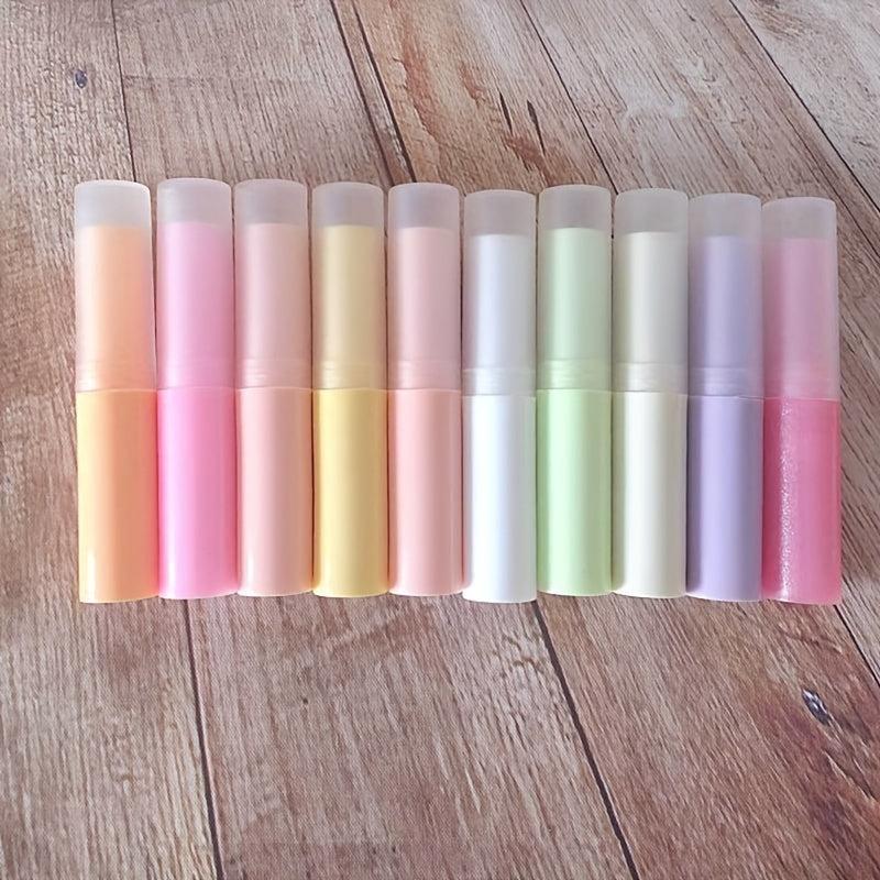 5 Mini Lip Balm Tubes with Caps 3g Capacity Convenient Portable