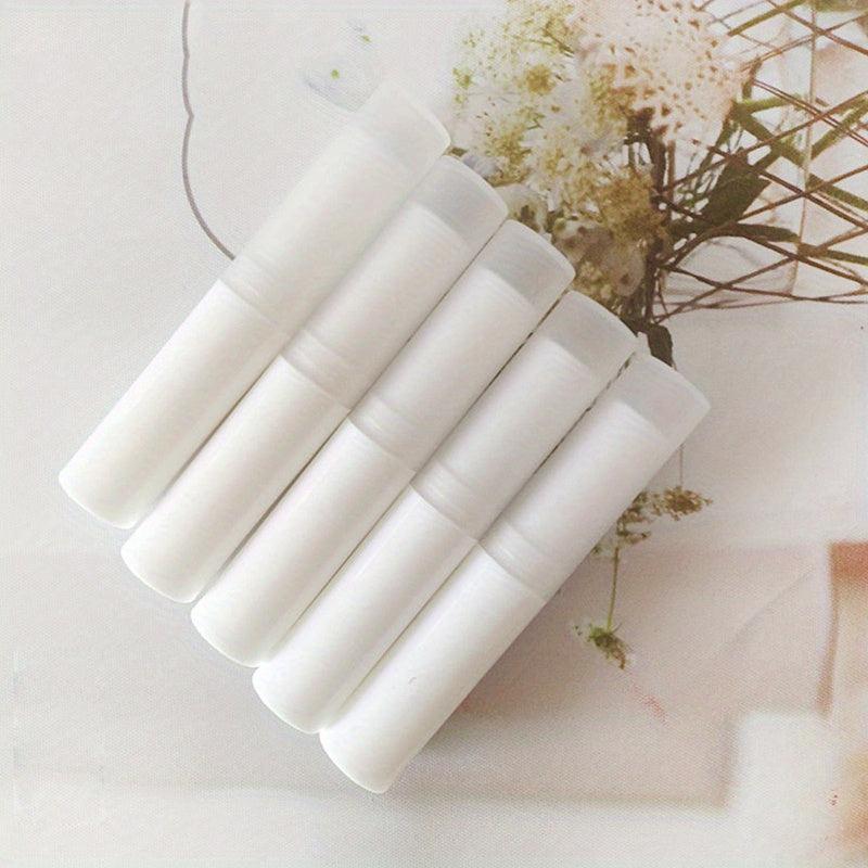 5 Mini Lip Balm Tubes with Caps 3g Capacity Convenient Portable