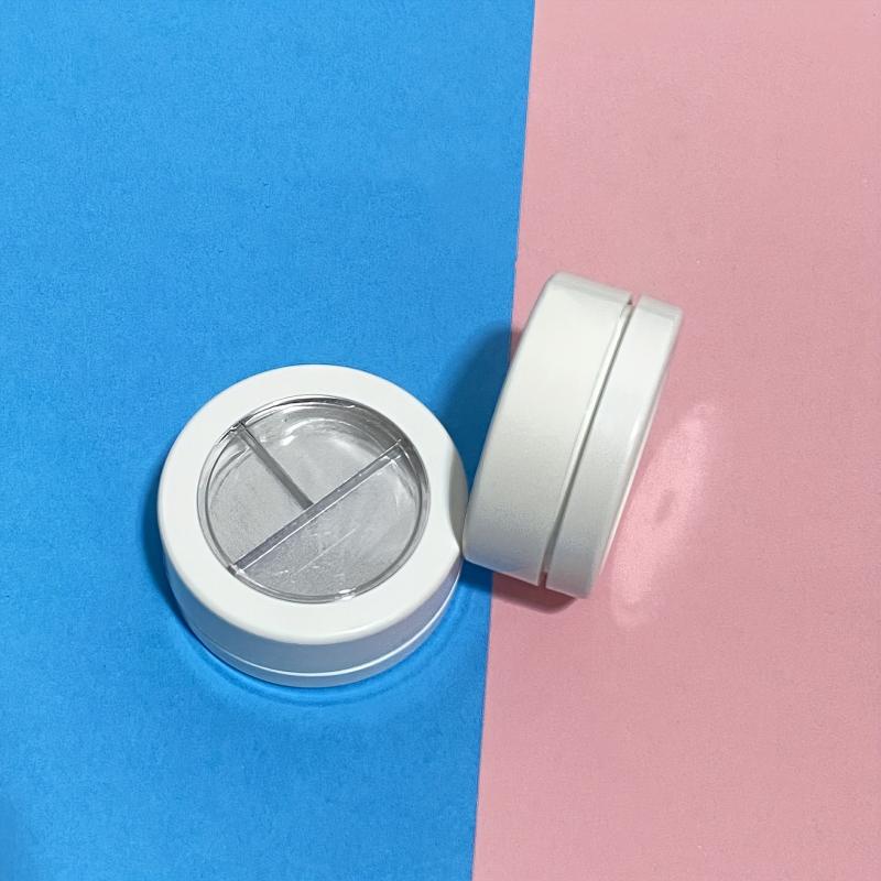 Cosmetic Compact Case Double Layer For Travel & DIY