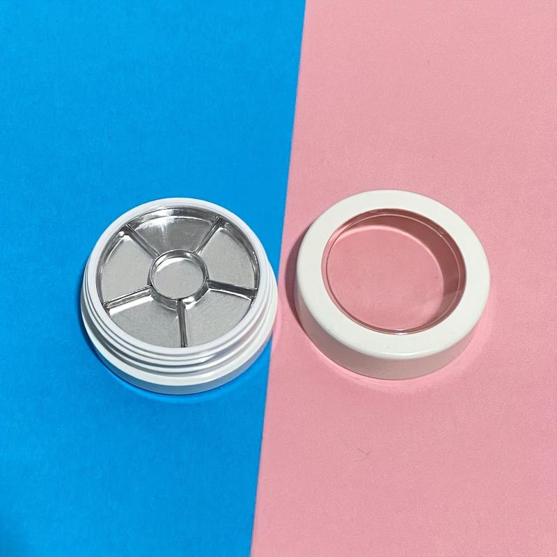 Cosmetic Compact Case Double Layer For Travel & DIY