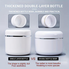 12pcs Leakproof Round Plastic Jars with Lids for Cream and Lotion