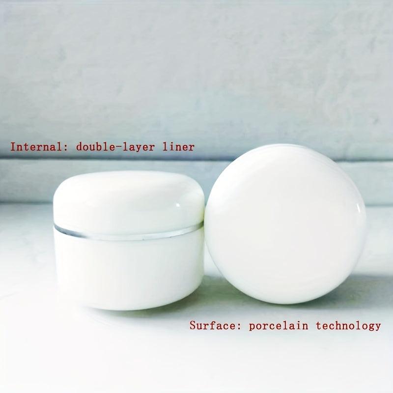 12pcs Leakproof Round Plastic Jars with Lids for Cream and Lotion