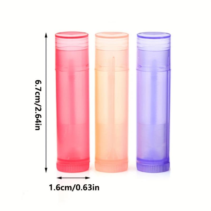 Empty Lip Balm Tube Lipstick Container DIY Lip Gloss Tube With Cap