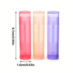 Empty Lip Balm Tube Lipstick Container DIY Lip Gloss Tube With Cap