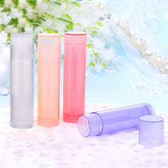 Empty Lip Balm Tube Lipstick Container DIY Lip Gloss Tube With Cap