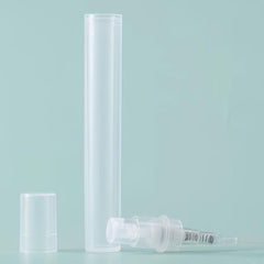 4 Pcs Mini Clear Plastic Spray Bottle Portable Small Perfume Atomizer 5ml