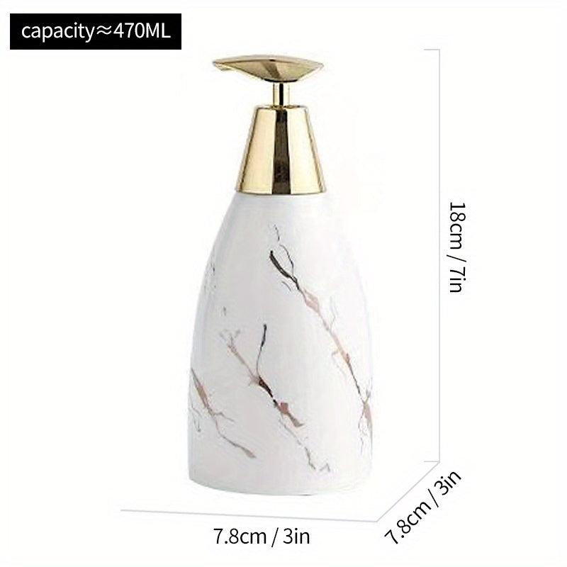 Refillable Soap Dispenser Pump Bottle for Body Wash & More