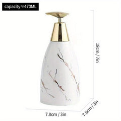 Refillable Soap Dispenser Pump Bottle for Body Wash & More