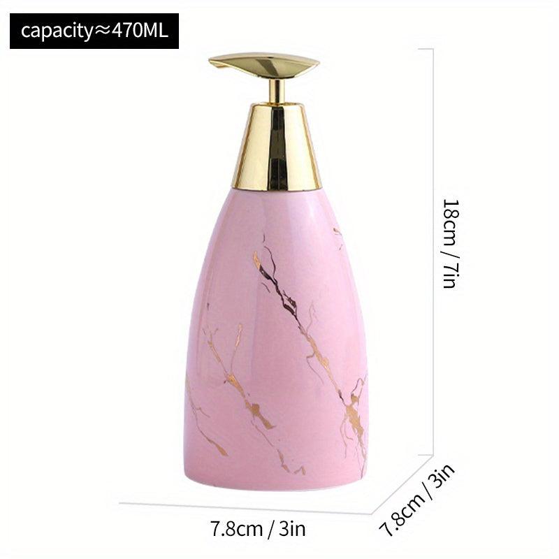 Refillable Soap Dispenser Pump Bottle for Body Wash & More