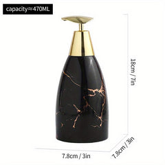 Refillable Soap Dispenser Pump Bottle for Body Wash & More