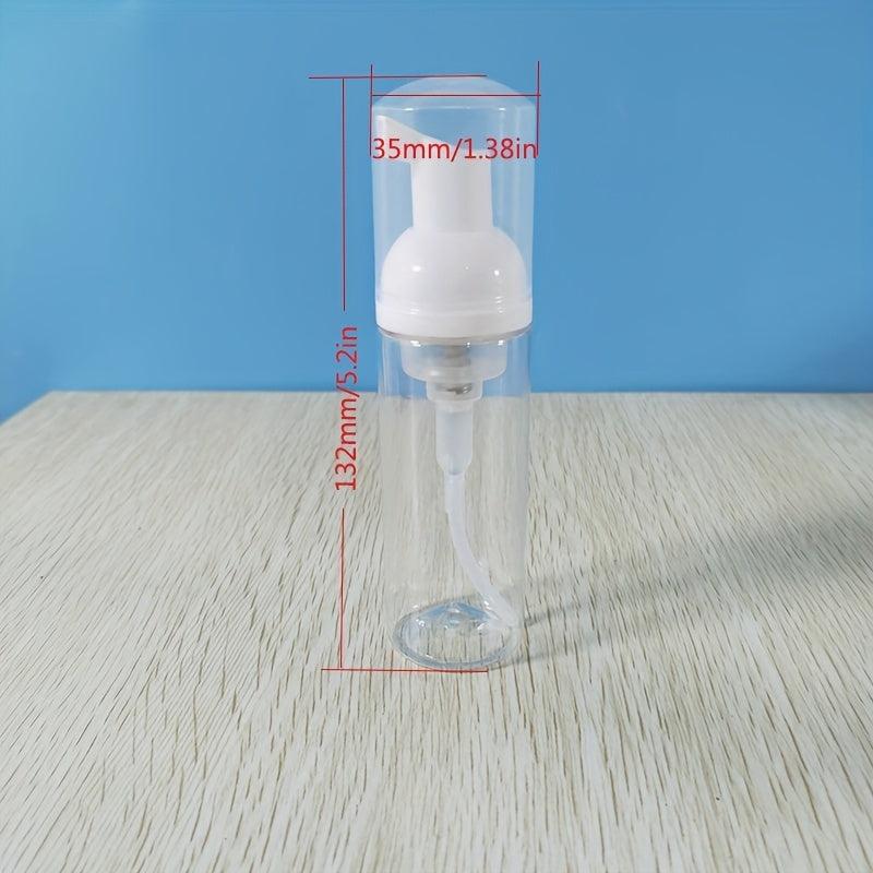 2pcs 60ml Foam Pump Mousse Facial Cleanser Travel Dispenser