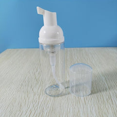 2pcs 60ml Foam Pump Mousse Facial Cleanser Travel Dispenser