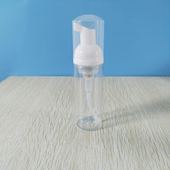2pcs 60ml Foam Pump Mousse Facial Cleanser Travel Dispenser
