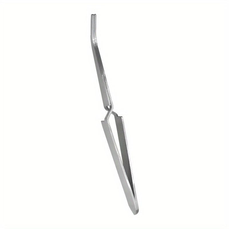 Stainless Steel Nail Art Tweezers and Clippers - Multifunctional Manicure Tool