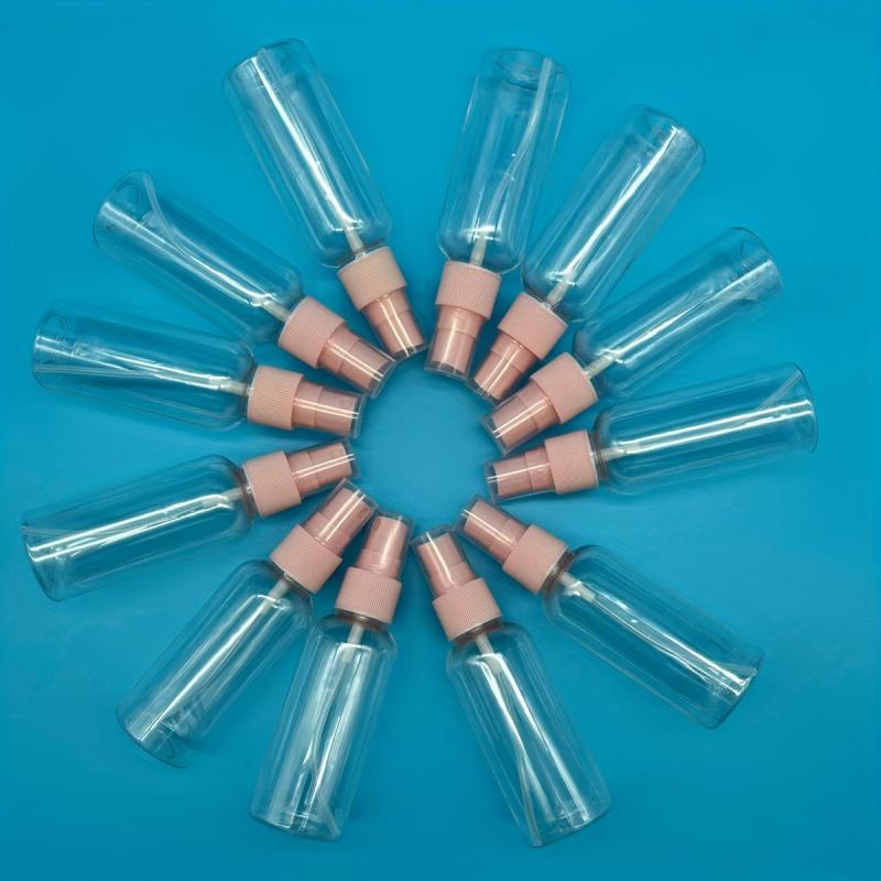 12pcs Fine Mist Spray Bottles 100ml Refillable Makeup Alcohol Atomizer