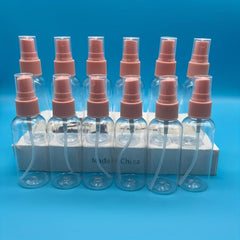 12pcs Fine Mist Spray Bottles 100ml Refillable Makeup Alcohol Atomizer