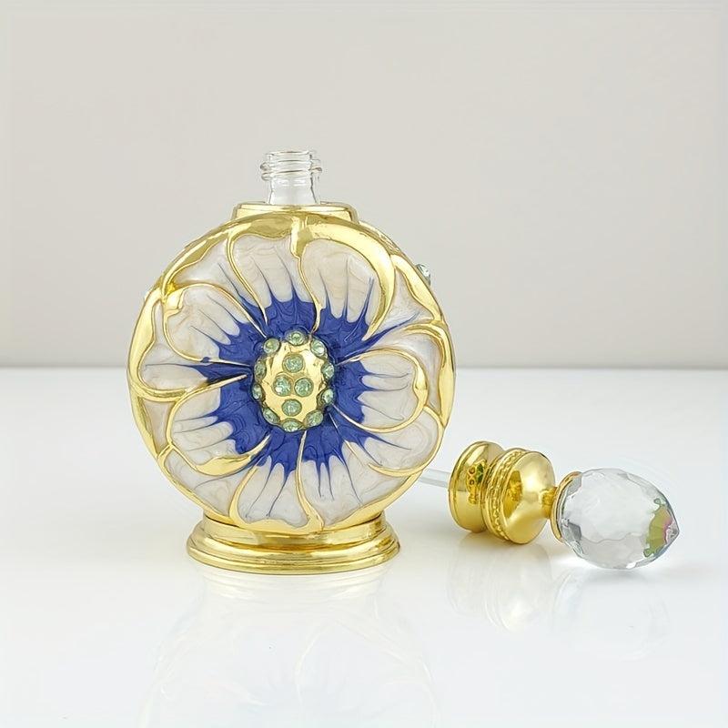 Vintage Floral Dubai Style Perfume Bottle