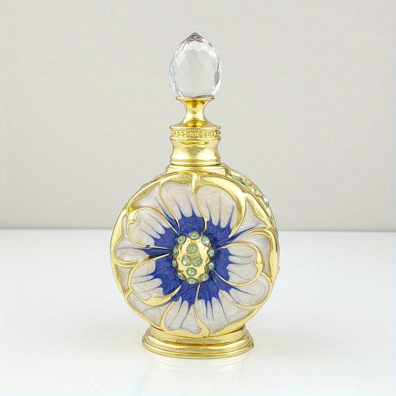 Vintage Floral Dubai Style Perfume Bottle
