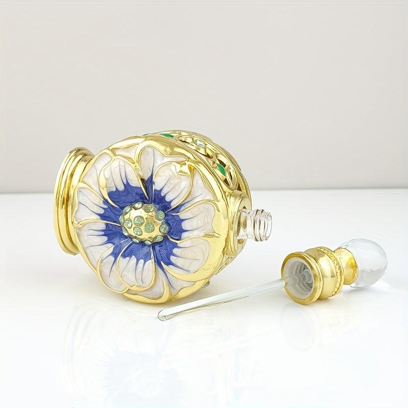 Vintage Floral Dubai Style Perfume Bottle