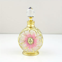 Vintage Floral Dubai Style Perfume Bottle