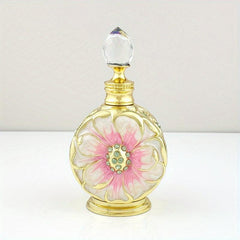 Vintage Floral Dubai Style Perfume Bottle