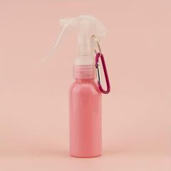 1pc 60ml Travel Spray Bottle Keychain Refillable Plastic Trigger Spray Bottles